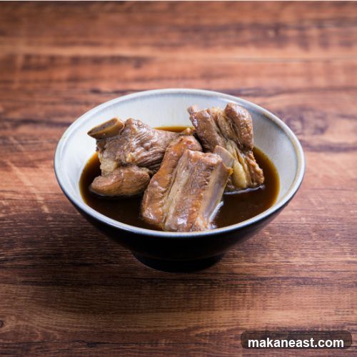 Bowl of Braised Ribs