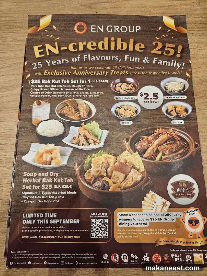 EN-credible 25! Anniversary Treats