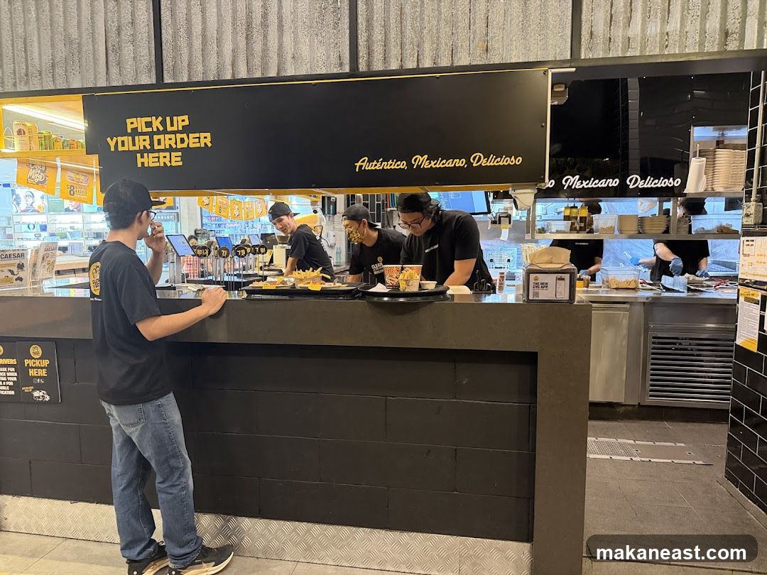 Mexican Restaurant Counter