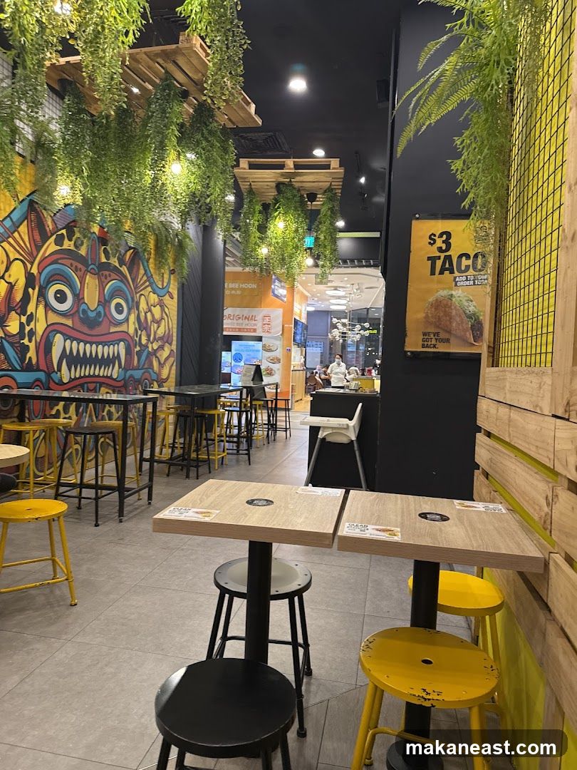 Taco Restaurant Interior
