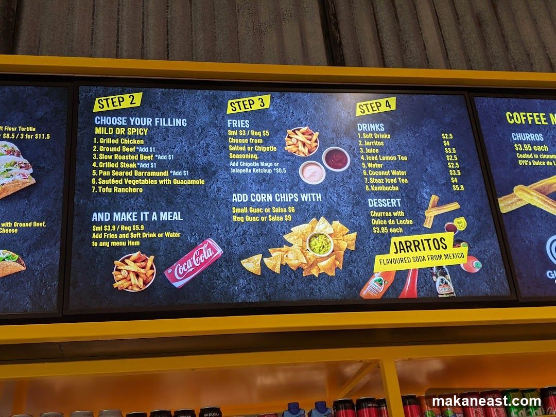 Menu Board
