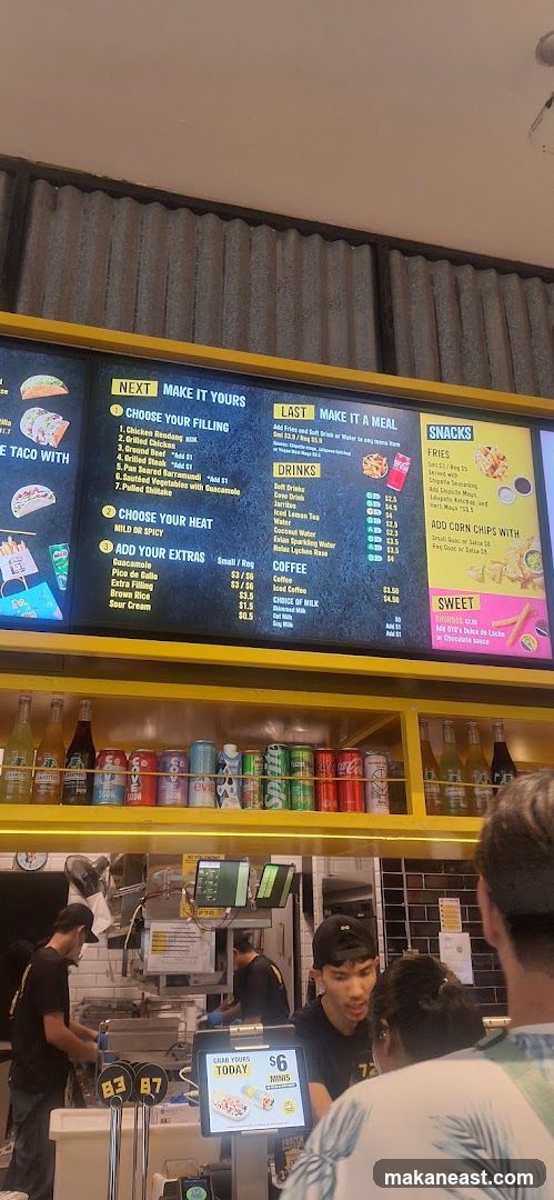 Restaurant Menu and Staff