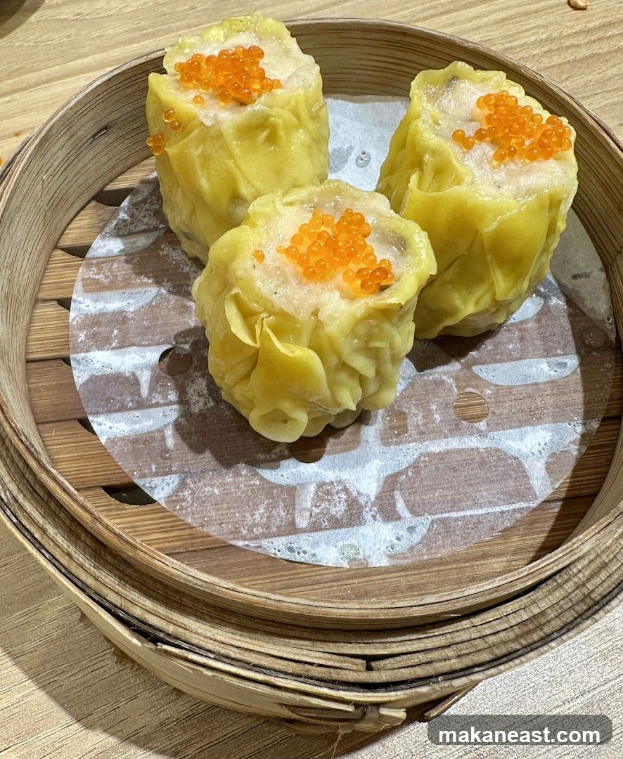 Siu Mai with Roe