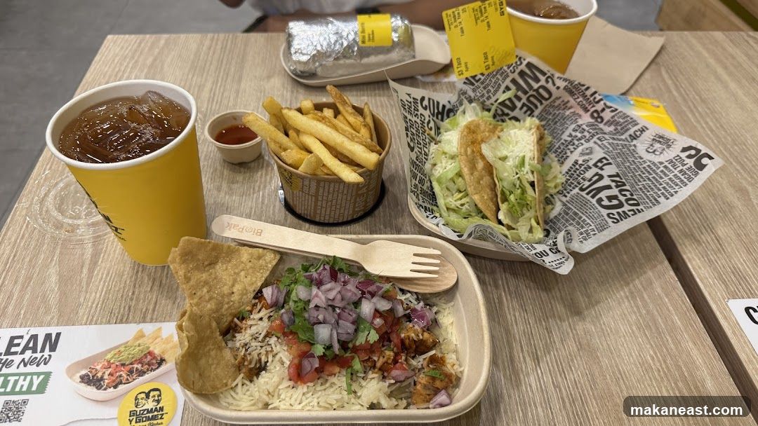 Mexican Food Spread