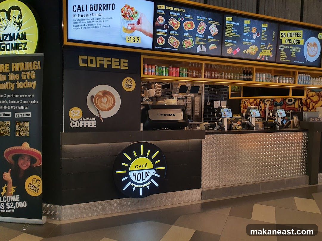 Guzman Y Gomez Counter