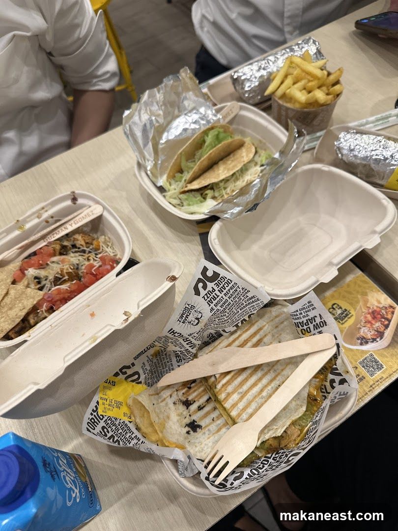 Mexican Food Spread