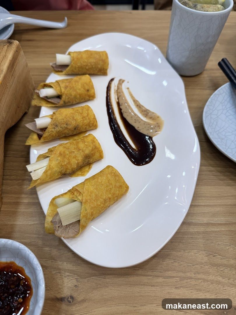 Peking Duck Wraps