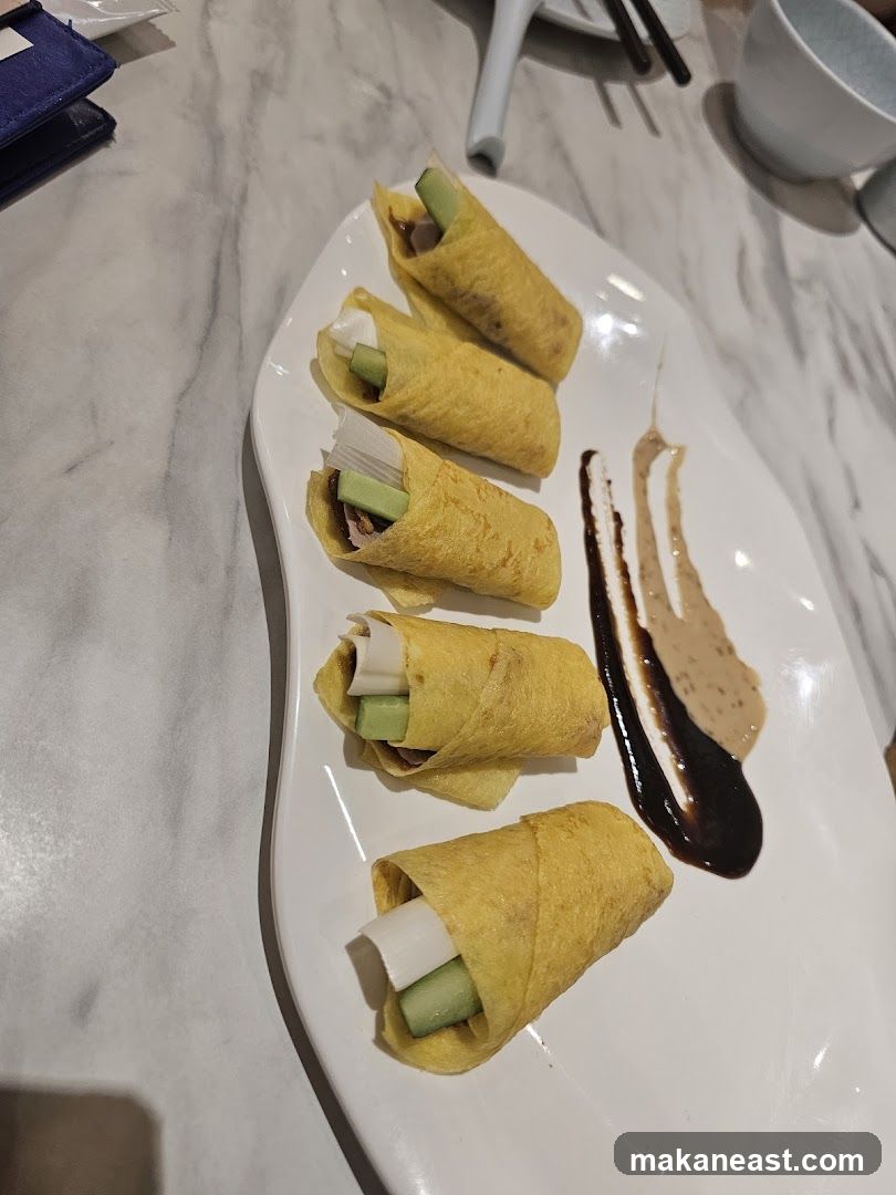 Peking Duck Wraps