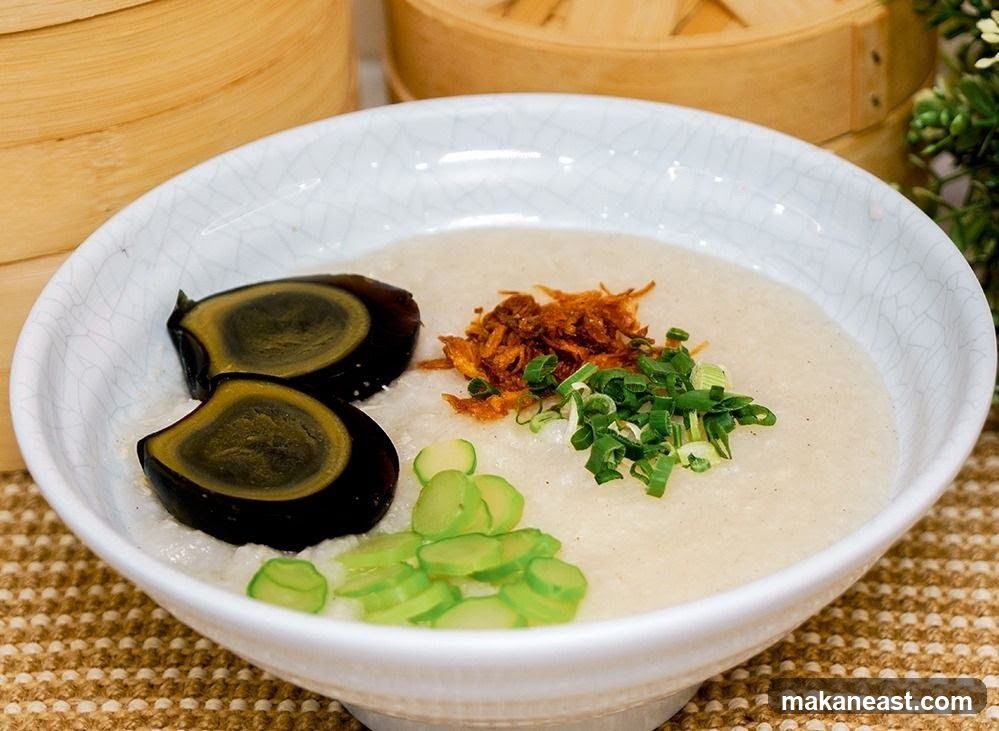 Congee with Century Eggs