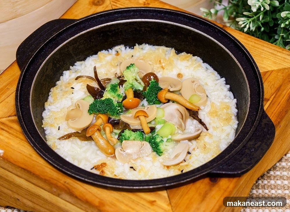Mushroom and Broccoli Rice