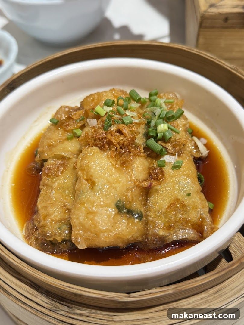 Steamed Bean Curd Rolls