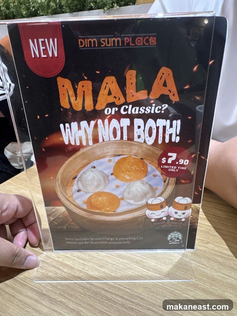 The Dim Sum Place Mala or Classic Promotion