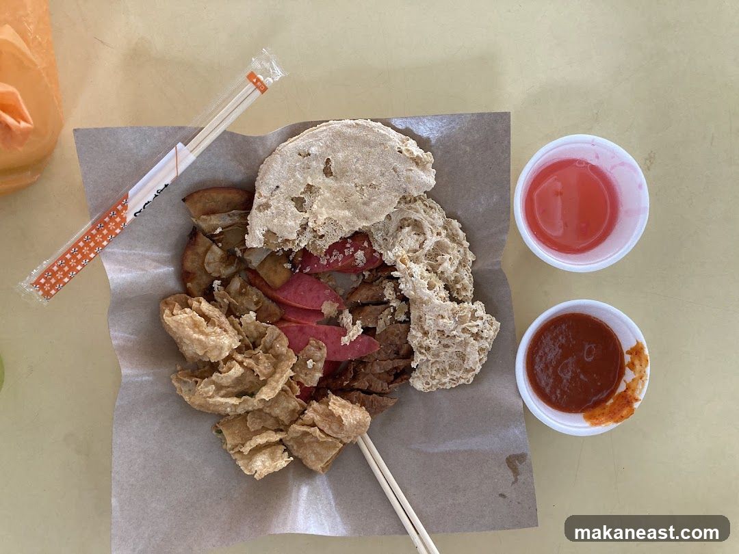 Fried Snacks with Dipping Sauces