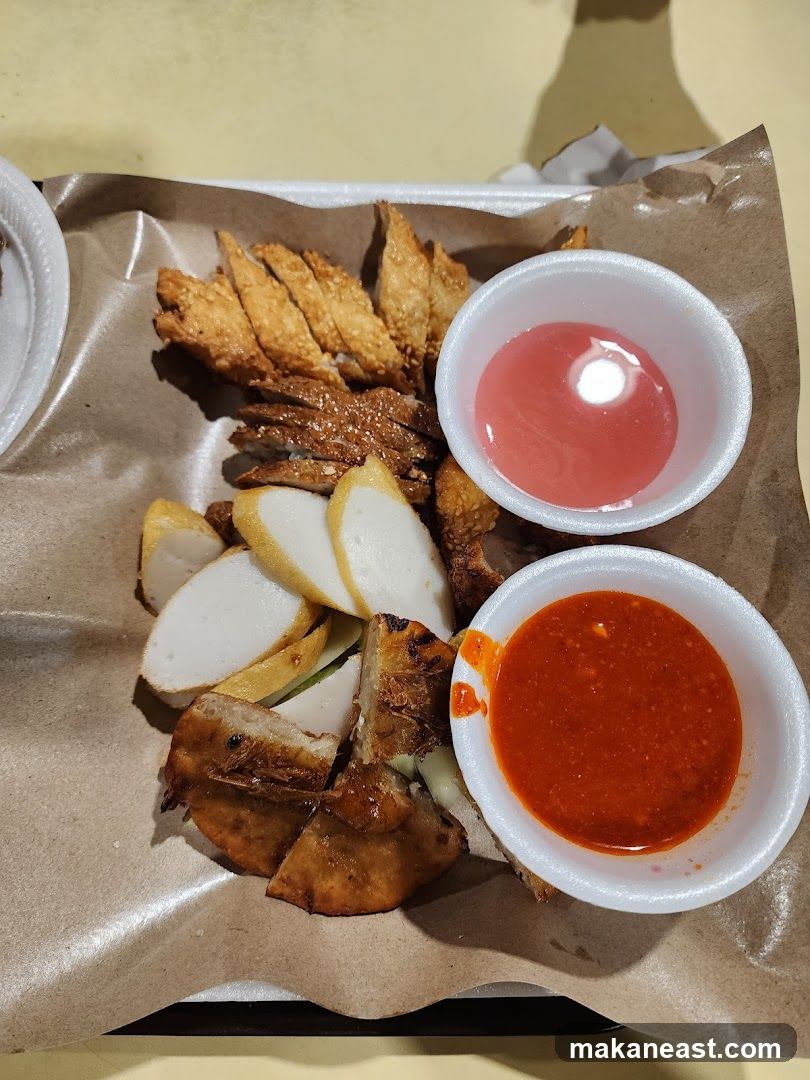 Fried Snacks with Dips
