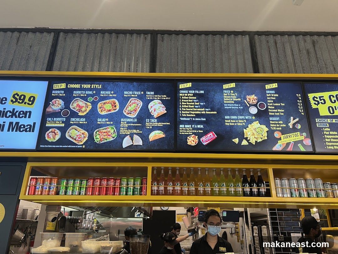 Mexican Food Menu
