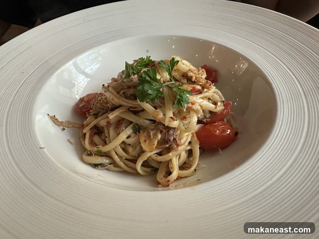 Crab Linguine
