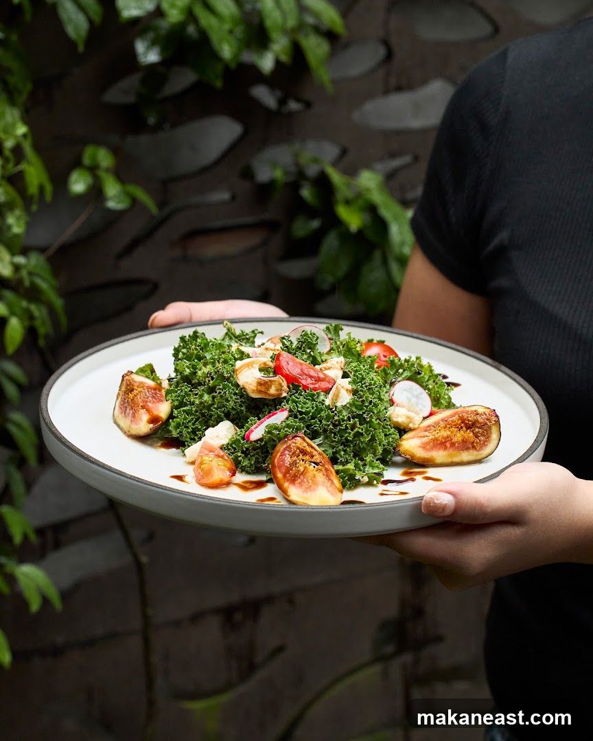 Kale Salad with Figs