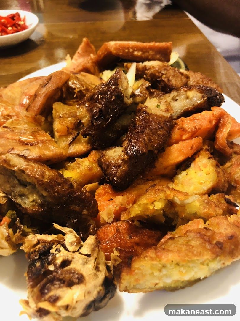 Assorted Fried Foods