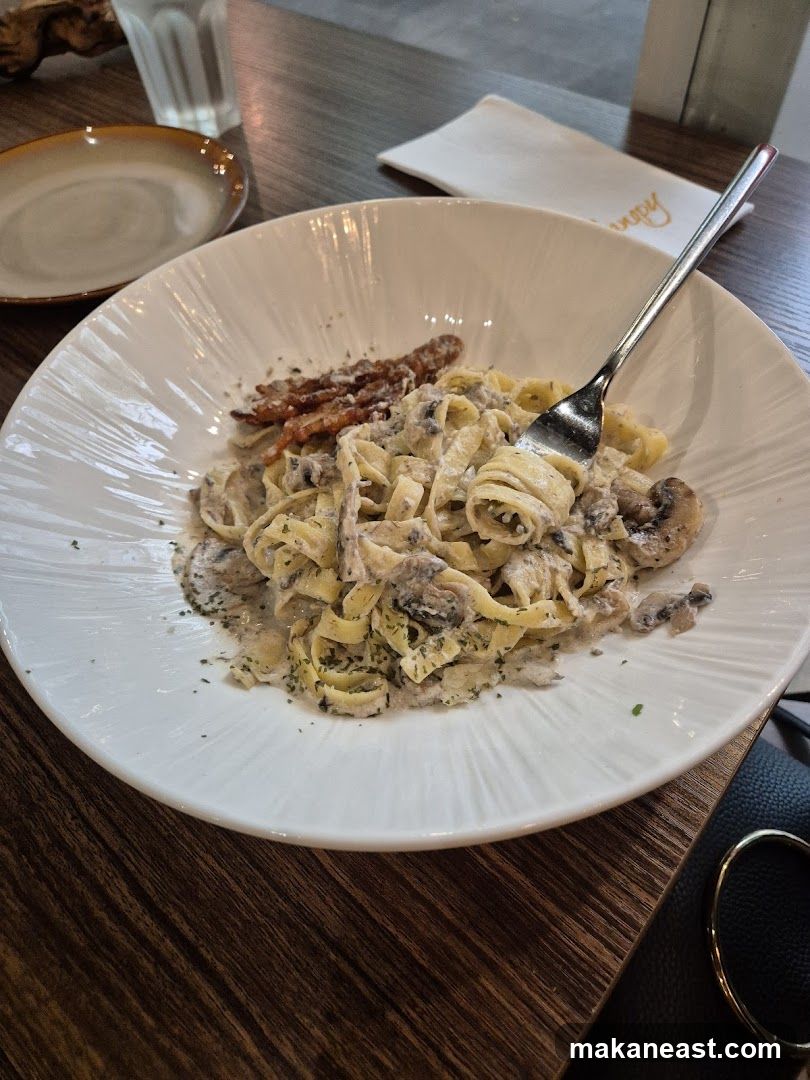 Mushroom Fettuccine