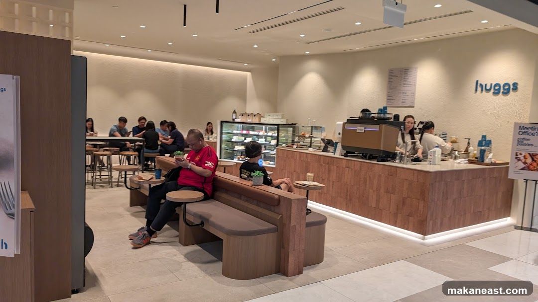 Cafe Interior with Customers