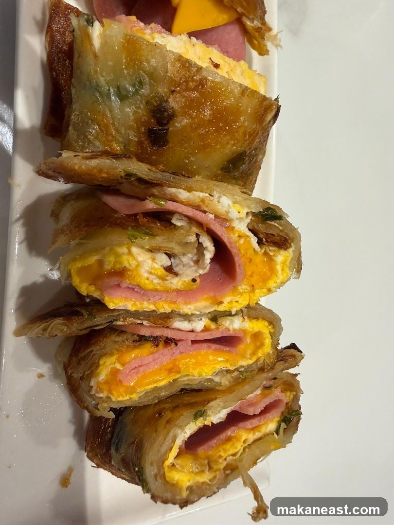 Ham and Egg Wrap