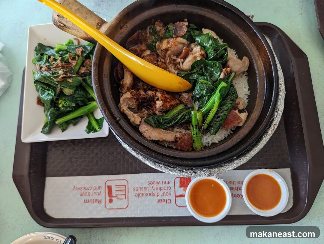Claypot Rice with Vegetables