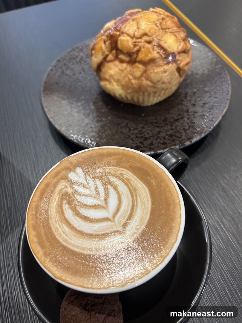 Latte and Pastry
