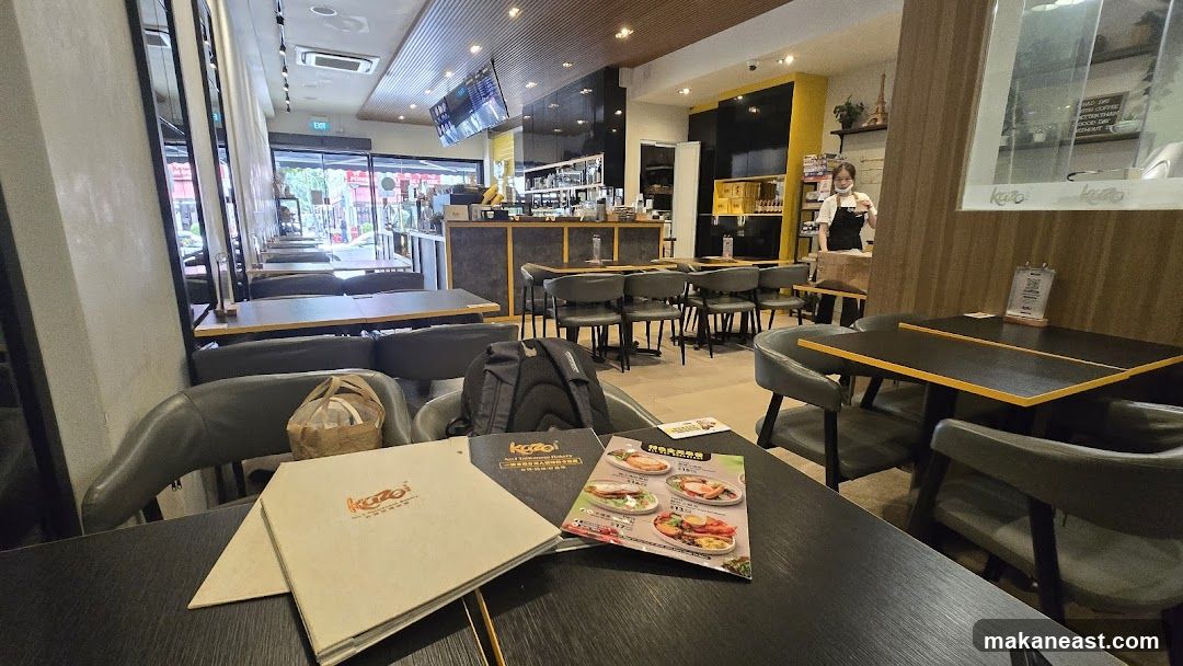 Restaurant Interior with Menus