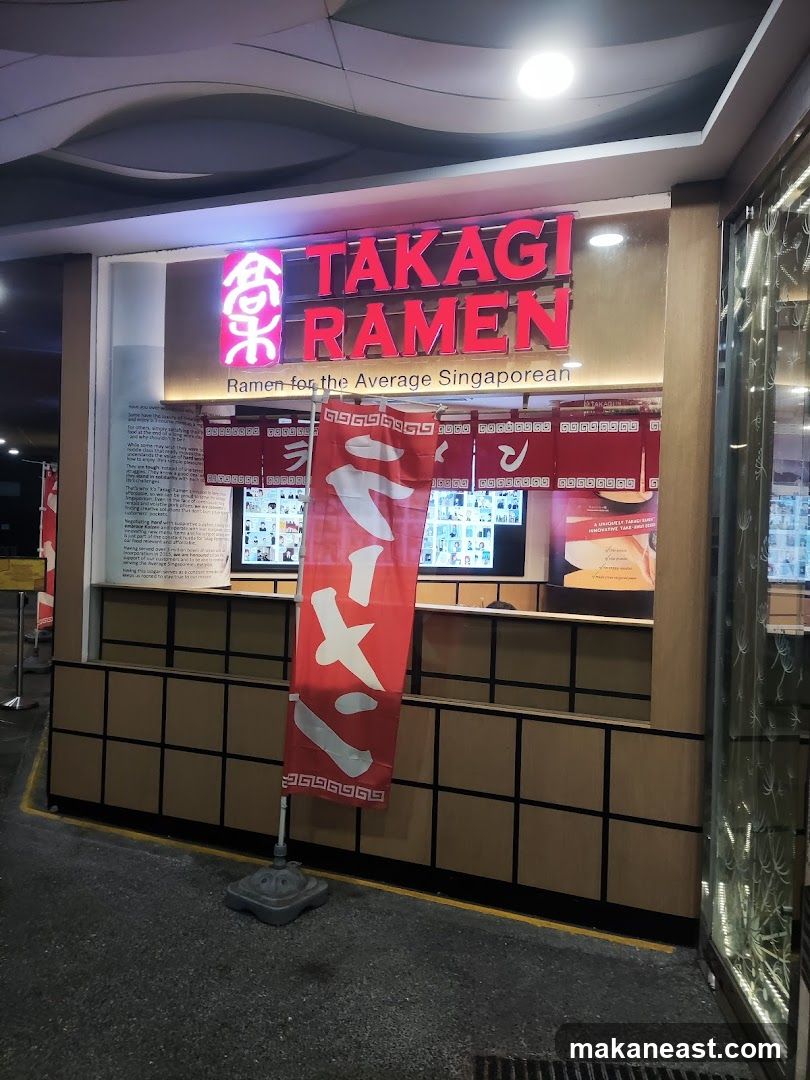 Takagi Ramen @ Eastpoint Mall