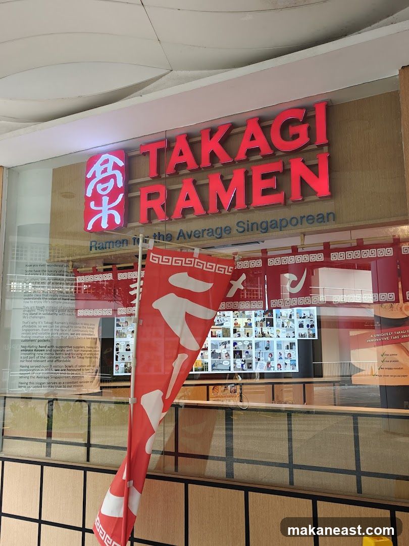 Takagi Ramen @ Eastpoint Mall