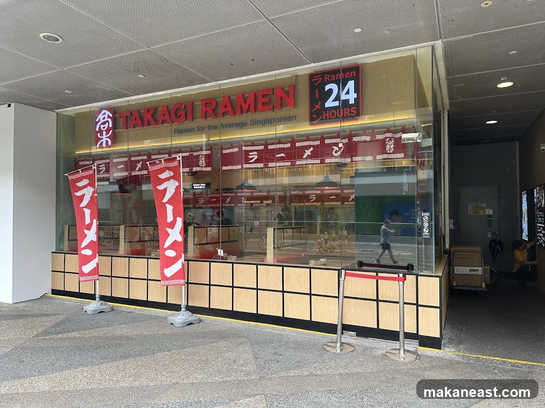 Takagi Ramen @ Eastpoint Mall
