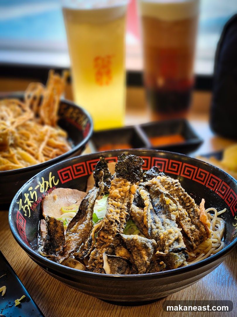 Ramen Bowl with Fried Toppings