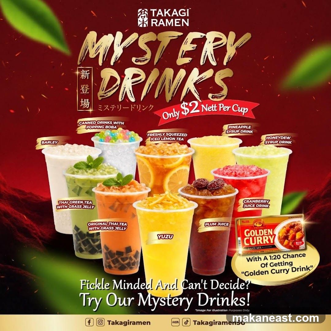 Mystery Drinks Promotion