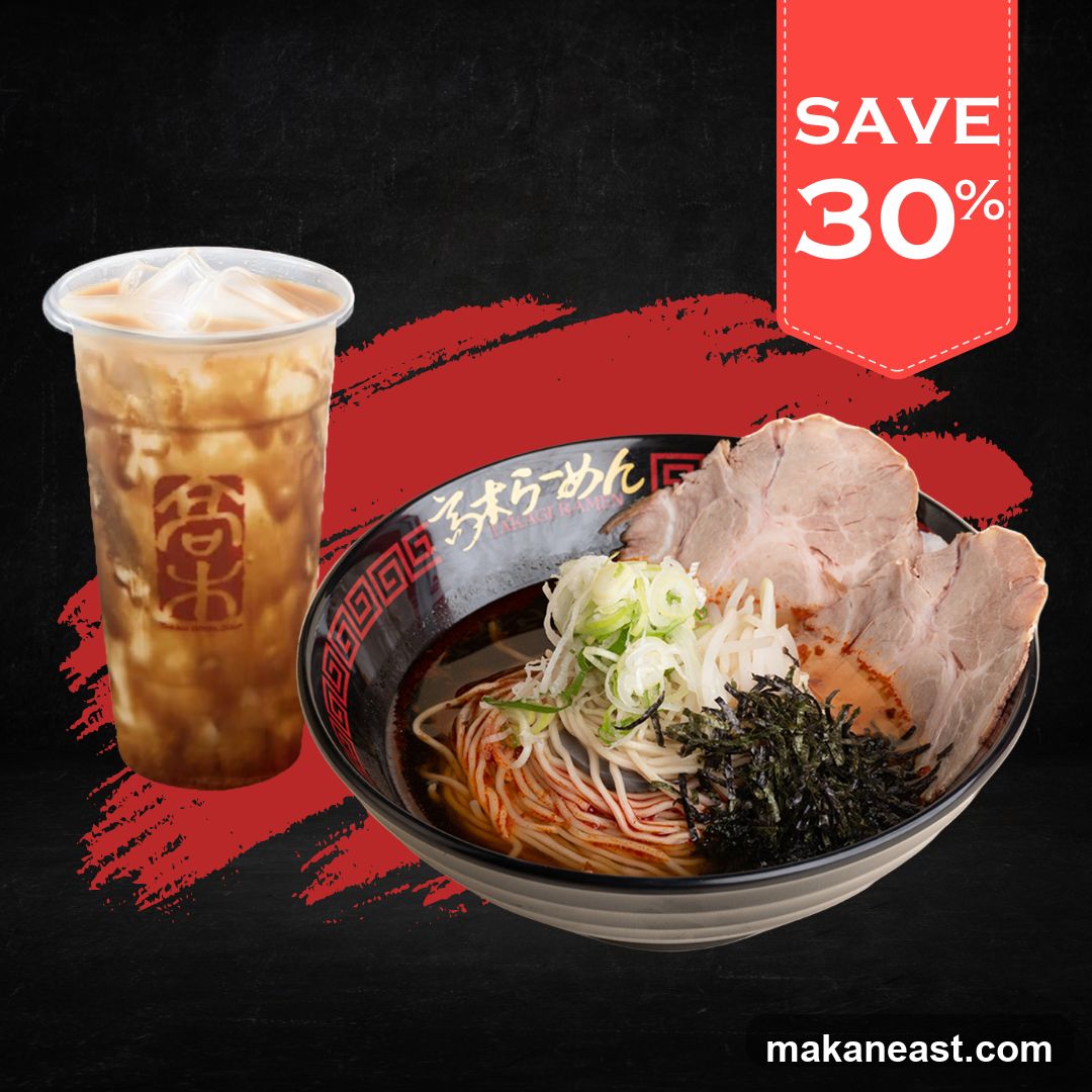 Ramen and Drink Promotion