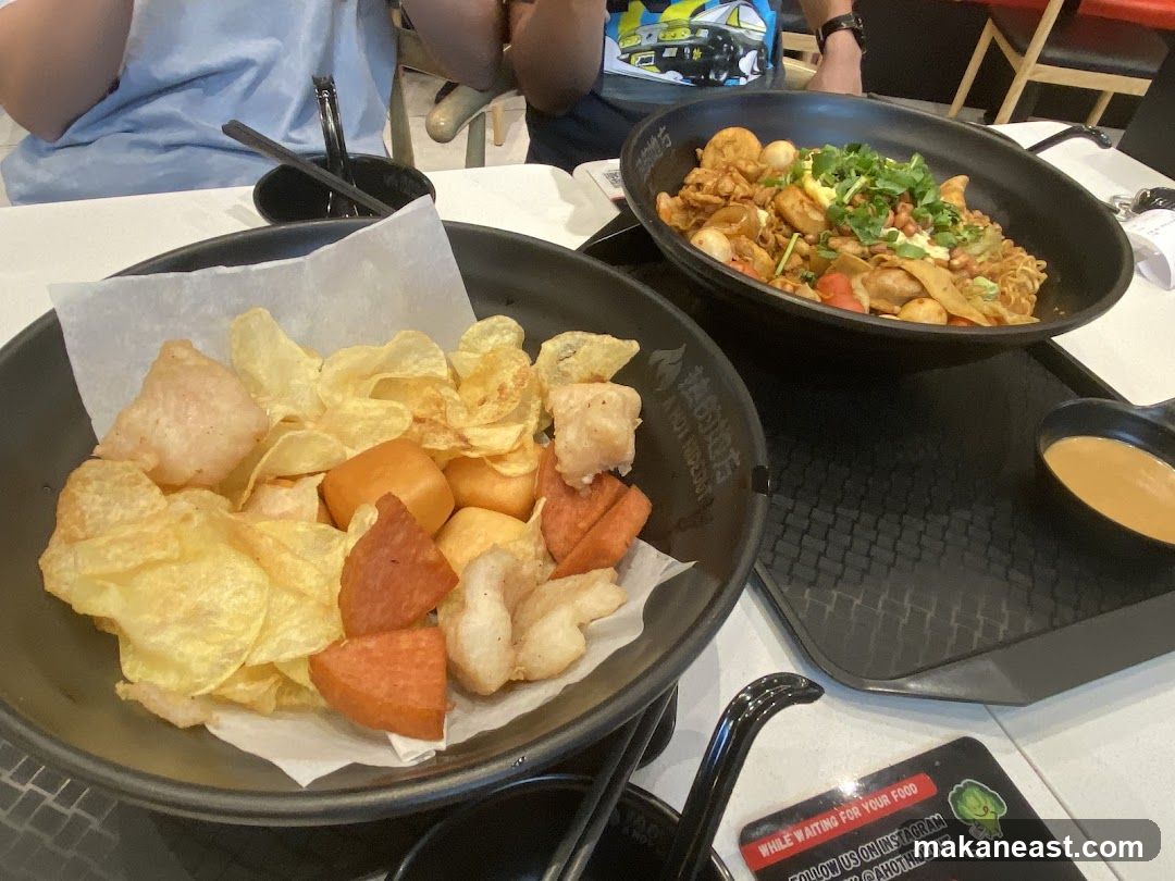 Food Platter and Stir-fry