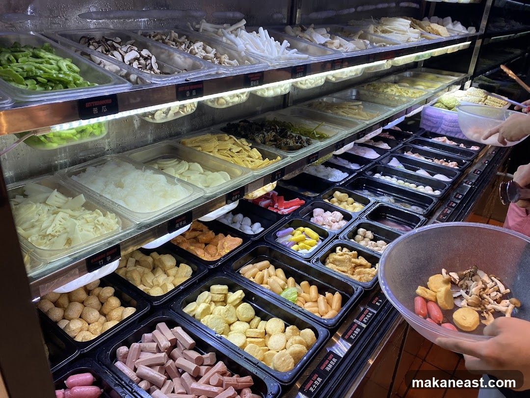 Self-Serve Food Display