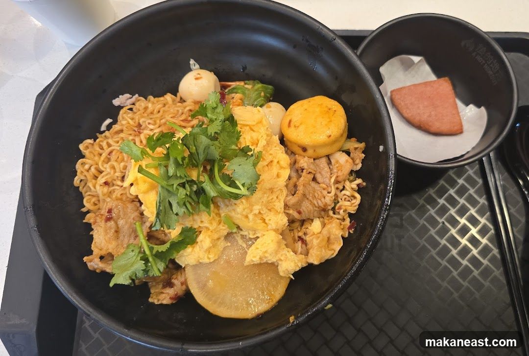 Noodle Bowl with Side