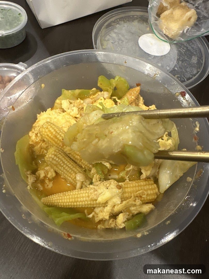 Stir-fried Vegetables with Egg