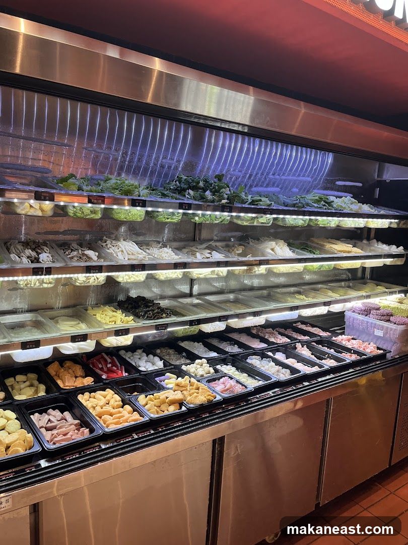 Self-Serve Food Display