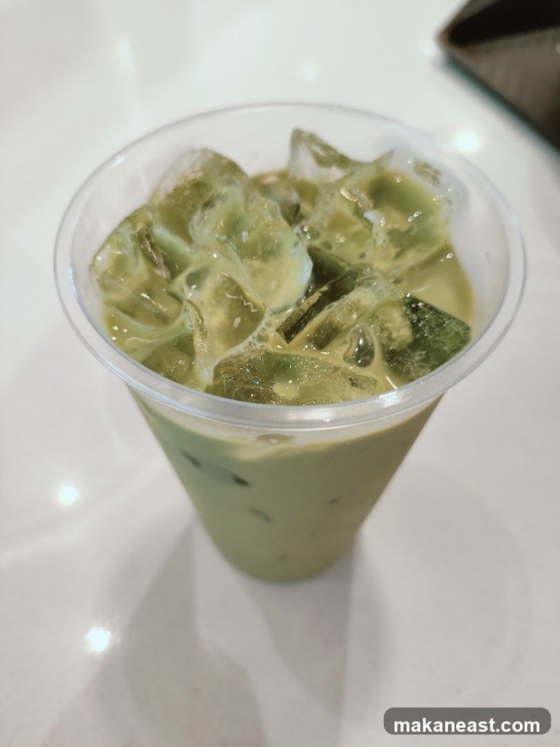 Iced Matcha Latte