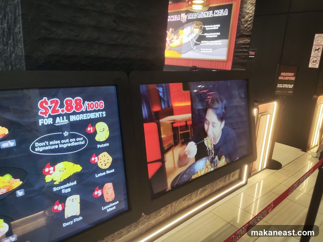 Food Ordering Screens