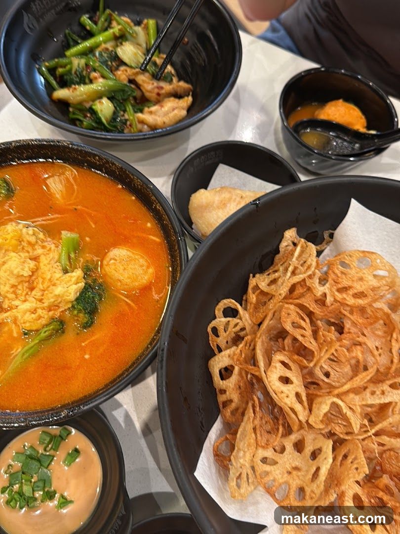Asian Cuisine Spread
