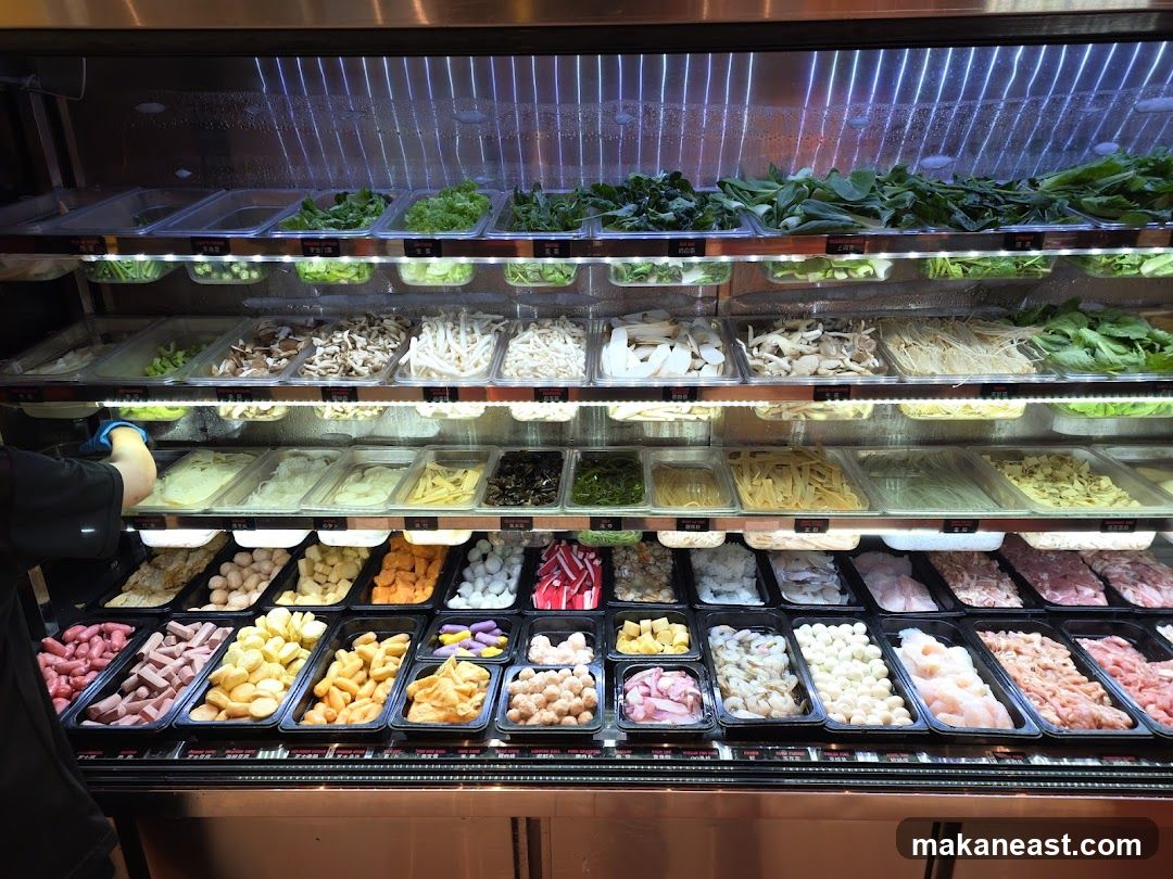 Self-Serve Food Display