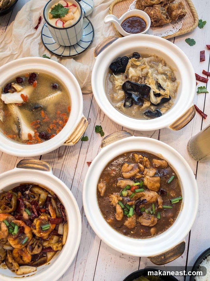 Assortment of Chinese Dishes