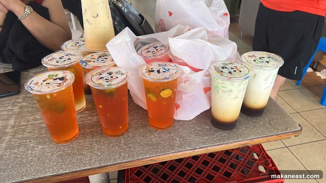 Assortment of Bubble Teas