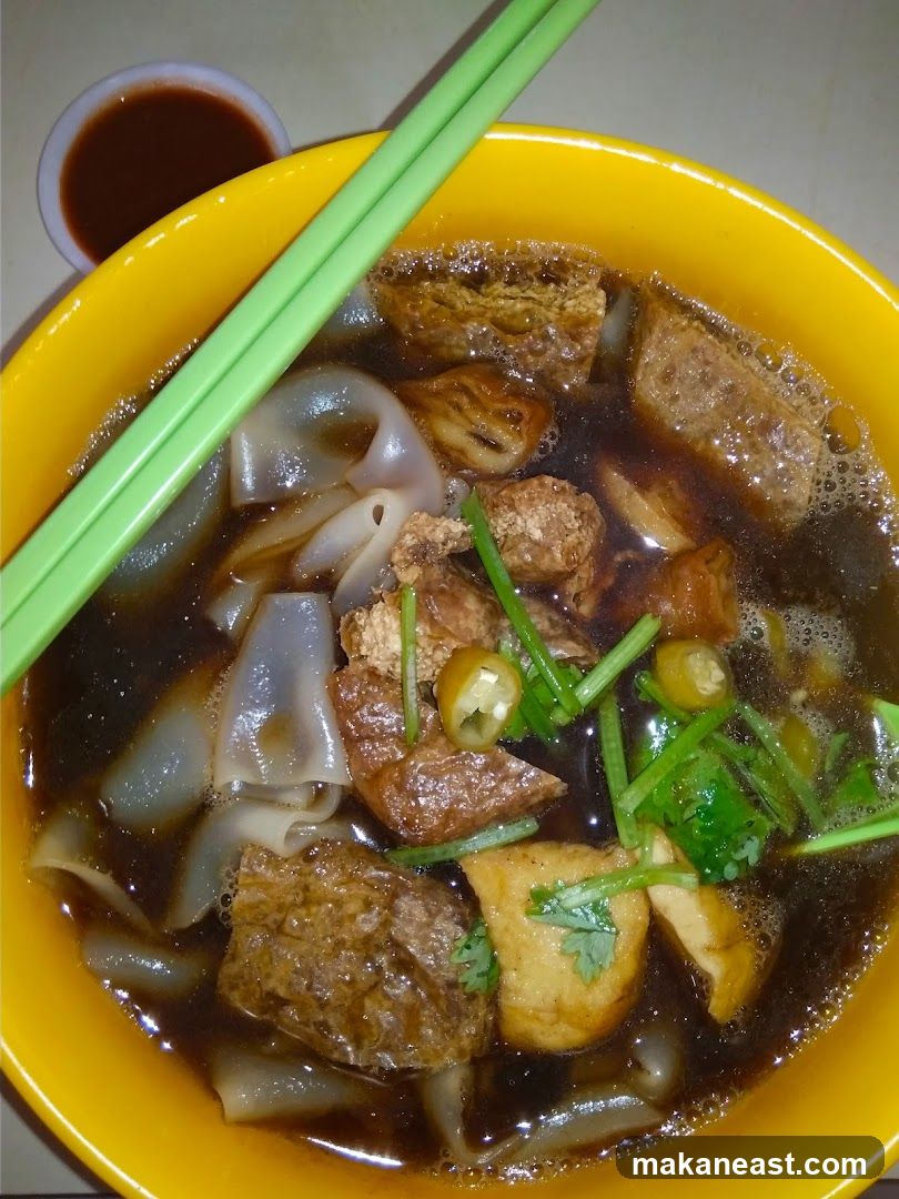 Noodle Soup with Tofu and Chili