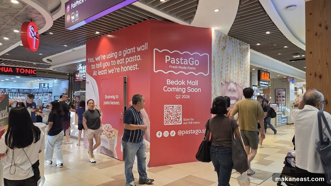 PastaGo Bedok Mall Coming Soon
