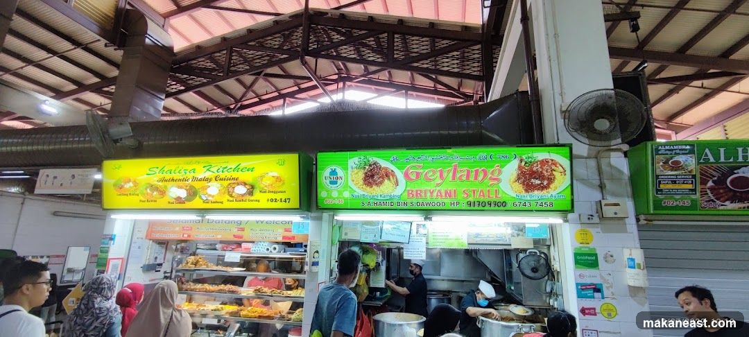 Food Stalls in a Market