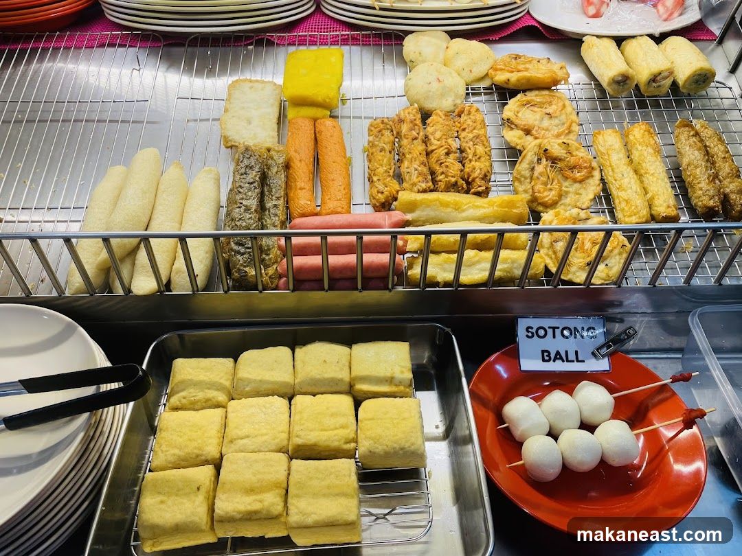 Assortment of Fried Foods