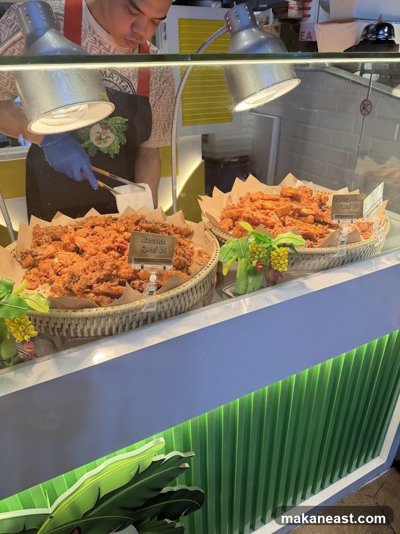 Fried Snacks Display